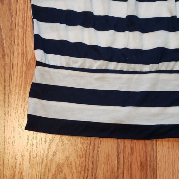 Lace Back Navy stripes XL - Picture 3 of 6